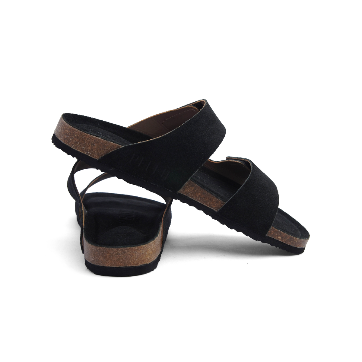 PELLII Arizona - Black Suede Sandal