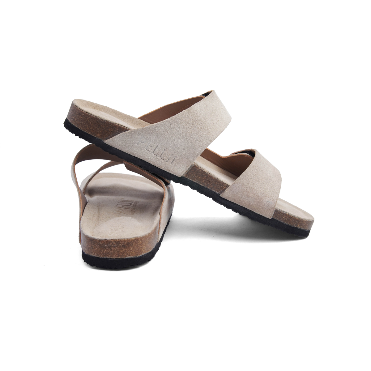 PELLII Arizona - Beige Suede Sandal
