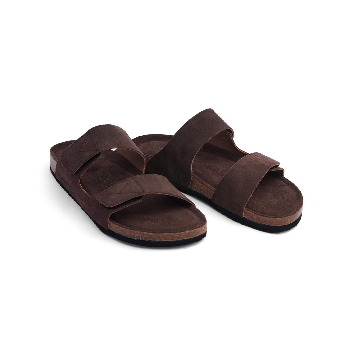 PELLII Arizona - Choco Suede Sandal
