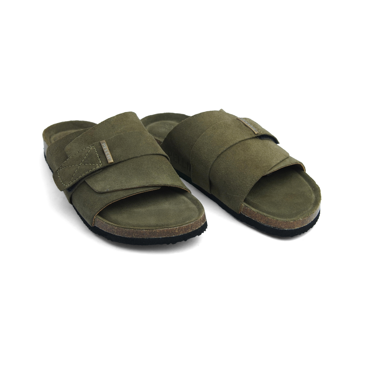 PELLII Kyoto - Olive Suede Sandal