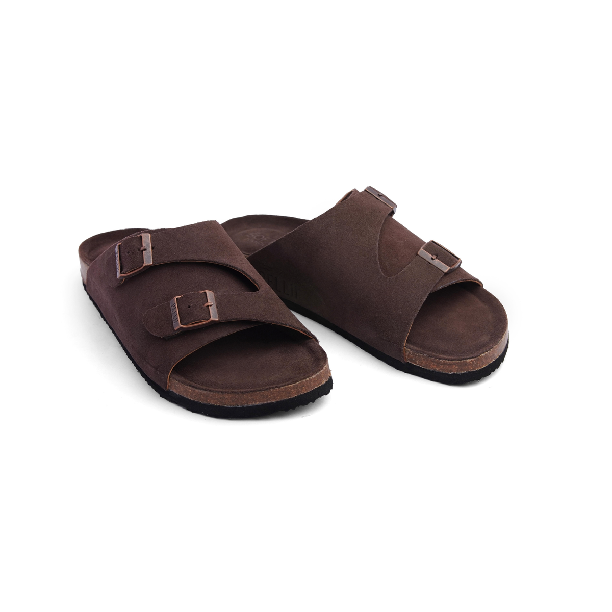 PELLII Zürich - Choco Suede Sandal
